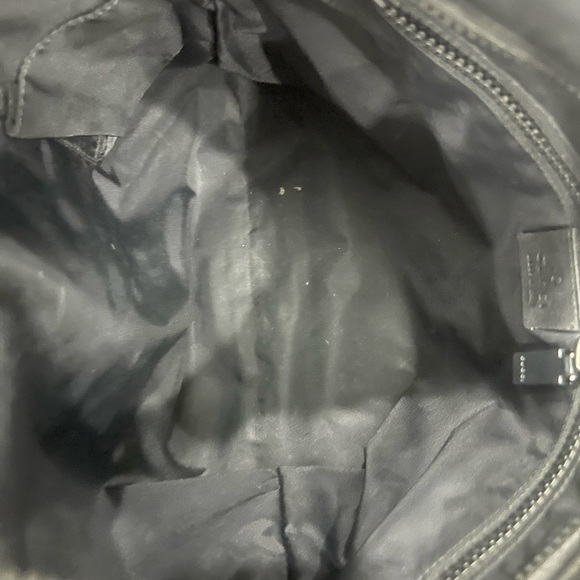 GUCCI Nylon Web Accent Interlocking GG Logo Messenger Bag - Picture 10 of 14